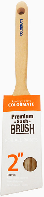 컬러메이트 고급형 2인치 앵글붓, 2개