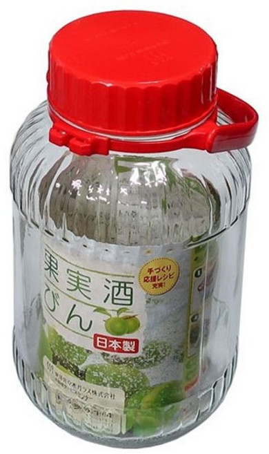 매실 담금주병 과일주 용기 술병 술통 보관통 5L, 1개