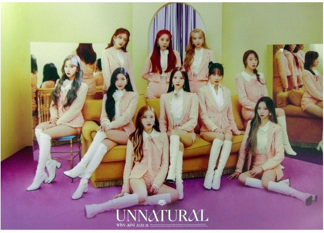 (브로마이드1종+지관통) 우주소녀 (COSMIC GIRLS) - Unnatural A 포스터