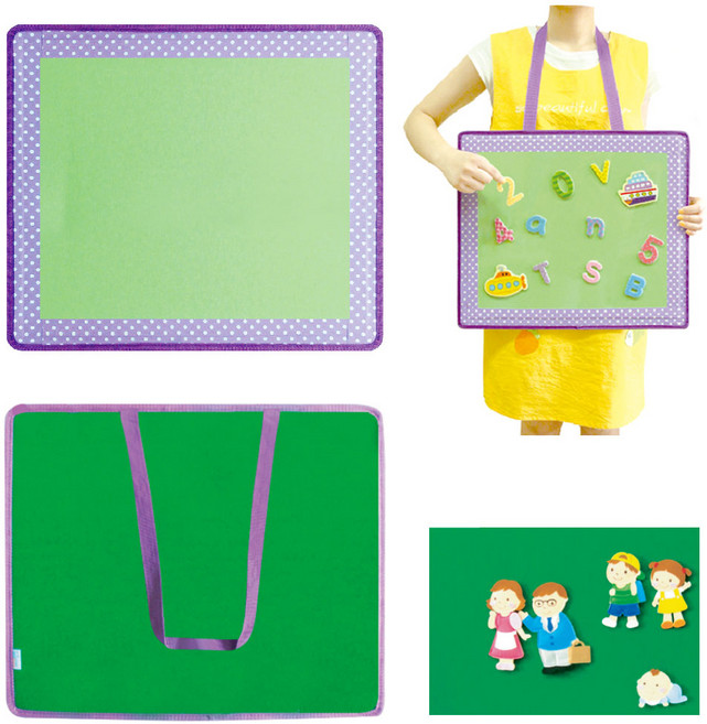 [동화오피스] 청양 찍찍이자석보드 양면 / 융판 벨크로판 자석판