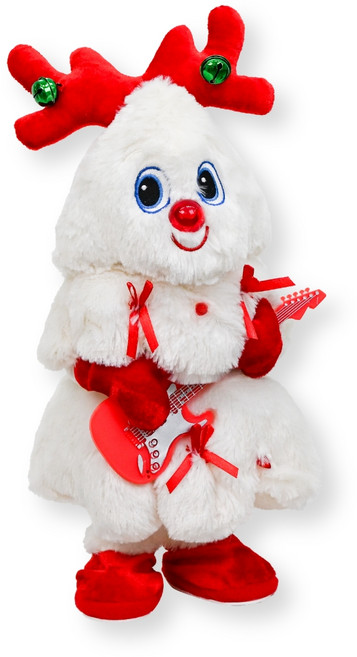 토이토 2세대 크리스마스 춤추는 트리 인형 찐트리 움직이는 댄싱트리, 40cm, 05_기타 화이트 루돌프 찐트리, 1개