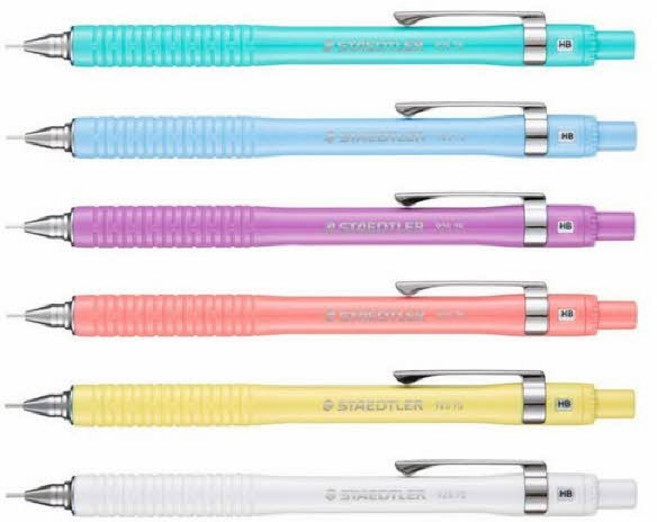 스테들러 컬러샤프 925 75 05P 0 5mm 파스텔 퍼플, 0.5mm, 상세 설명 참조