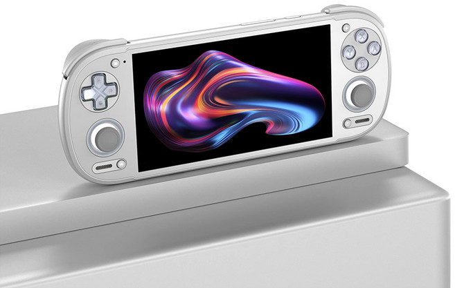 RP6 Retroid Pocket6 포켓6 RP6 게임기 안드로이드13 휴대용 게임패드 8 Gen2 5.5인치 스크린 6000mAh(조이스틱 아래에 있습니다. ), 12+256G(왼쪽위/오른쪽아래), 실버