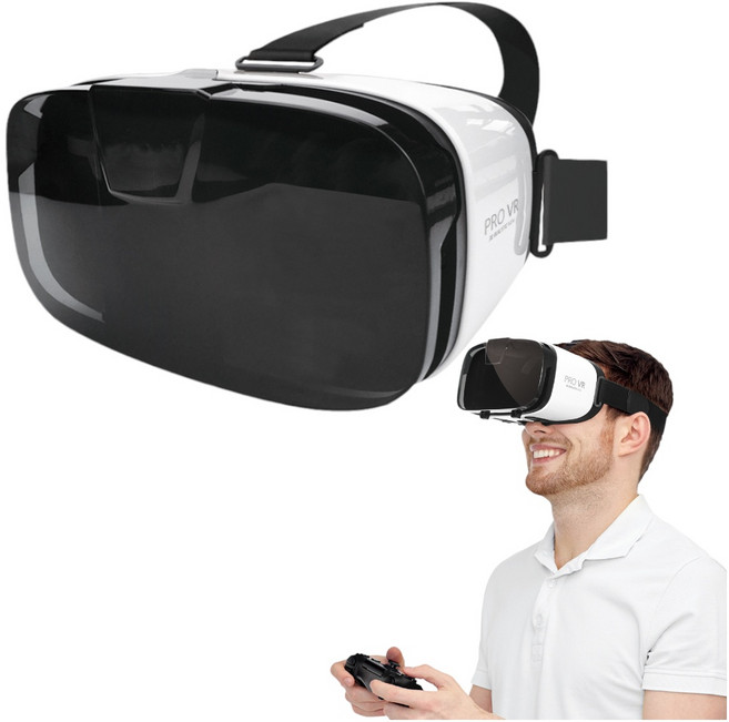 삼성 갤럭시 S24/S23/S22/S21/S20/S10 프로 VR HD 광학렌즈 초점조절 3D 스크린 영화+게임 가상현실 체험, 1개, 스마트폰 액정 6.3인치 이하 지원