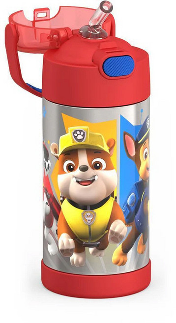 푸고 써모스 빨대컵 펀테이너 파우패트롤보이 355ml 보냉컵