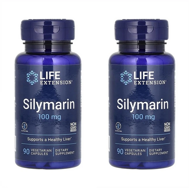 라이프익스텐션 실리마린 100mg 캡슐 90정 2개 - 쿠팡