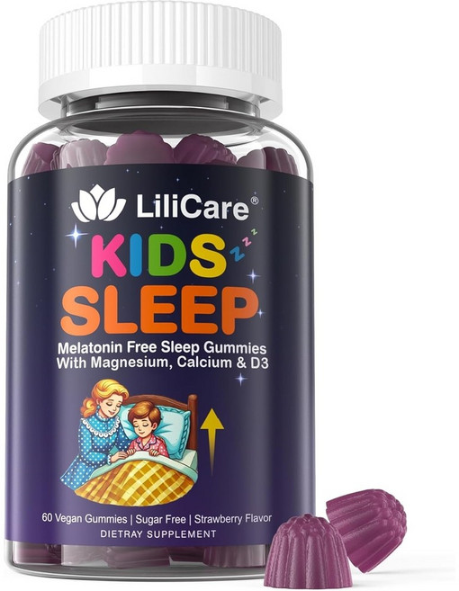 어린이 키즈 식물성 멜라토닌 젤리 60정, 1개