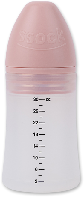 지엠팜 쏘옥 30ml 실리콘 투약병 핑크, 1개