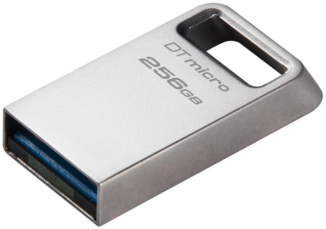 Kingston 金士頓 256G DataTraveler Micro USB 3.2 高質感金屬 隨身碟 公司貨, 1個, 256GB