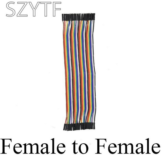 DIY 키트용 듀폰 라인 수 수 수 암 암에서 암 점퍼 와이어 듀폰 케이블 10 cm 20 cm 30 cm 40cm, 01 Female to Female_03 20cm