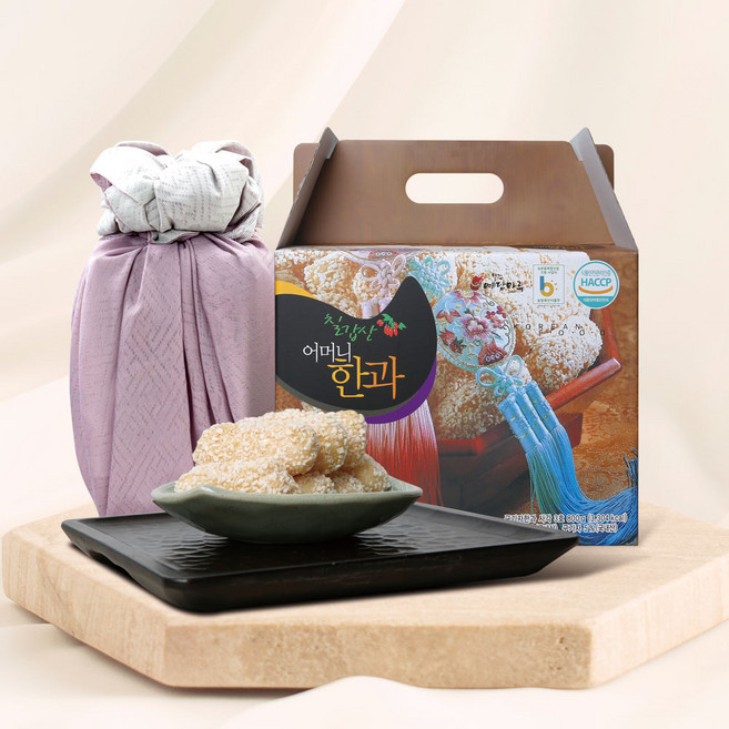 전대표 청양 구기자 한과 사각 3호(800g) / 한과선물세트, 800g, 1박스