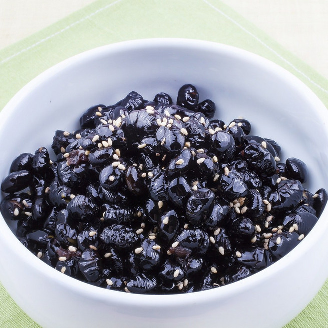 콩조림 4kg x 1개 콩자반 견과류 검은콩 밑반찬 업소용