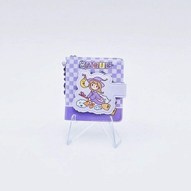 귀여운 미니 다이어리 키링, 1개, 매직요정