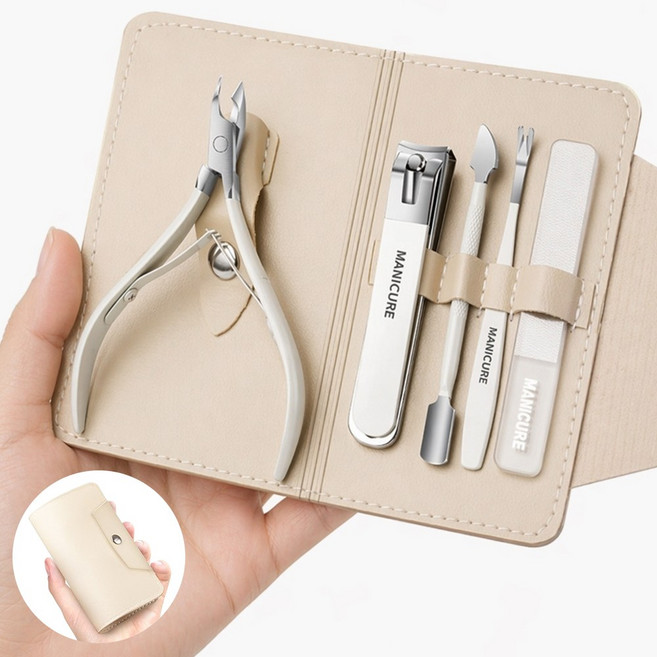 앙플러스 프리미엄 셀프 큐티클 제거 손톱 정리 도구, 1개, 혼합색상