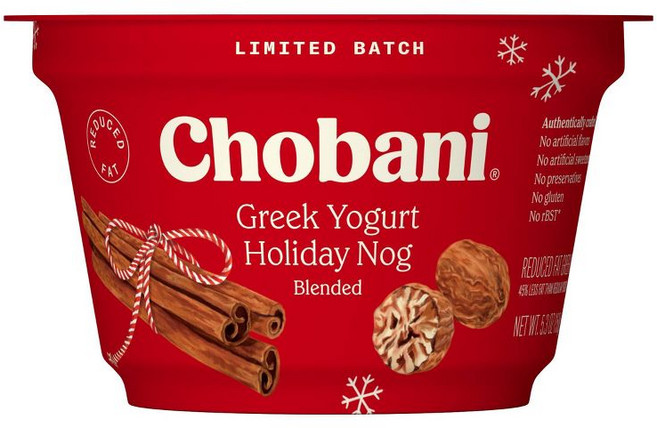 초바니 스파이스드 에그노그 블렌딩 저지방 그리스 요거트 - 150그램 초바니 스파이스드 에그노그 블렌딩 저지방 그리스 요거트 - 150그램, 1개, 1개입