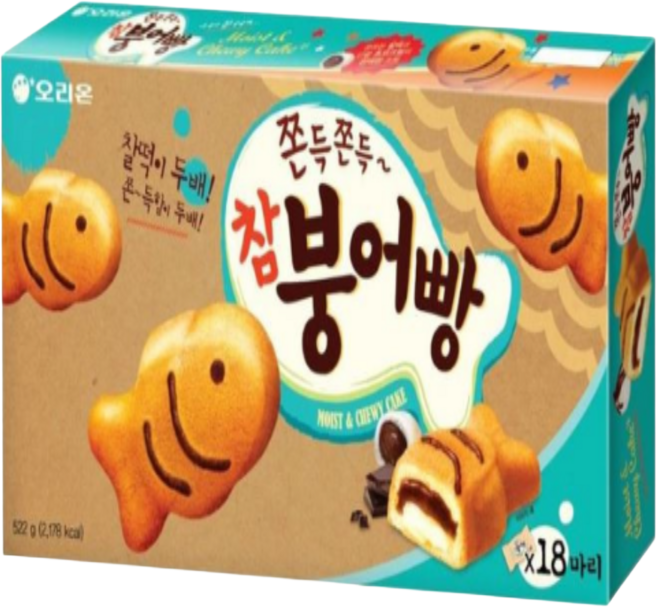 오리온 참붕어빵, 522g, 1개