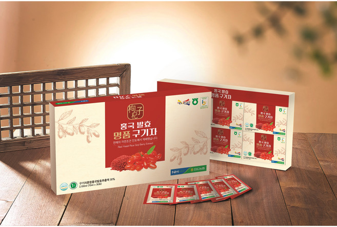 진도농협 홍국발효구기자, 30개, 70ml