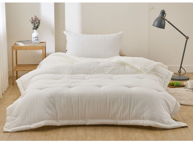 (세탁망증정)레오나 비숑 모달100 사계절 차렵이불 단품 / 세트 퀸Q 싱글(SS) 고정밴딩