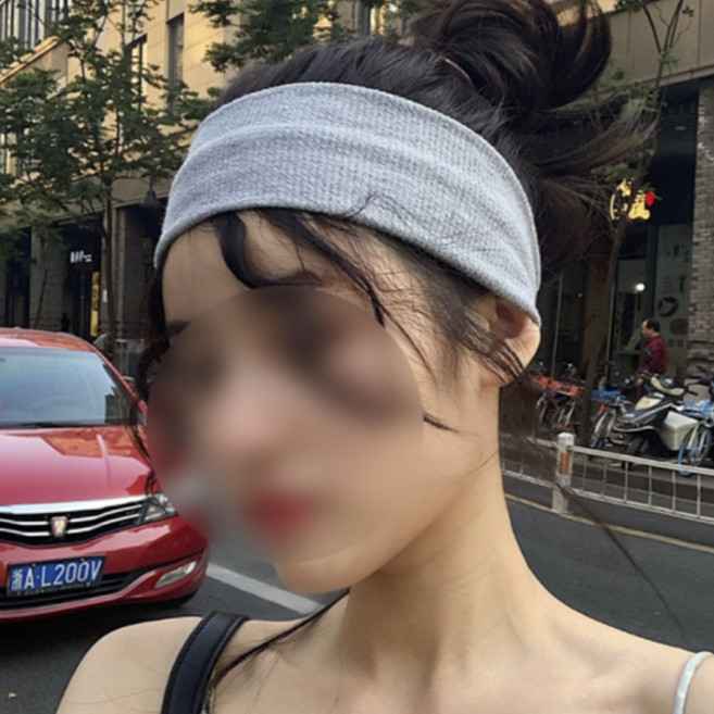 풀리니스 골지 헤어터번 넓은 머리띠 터번 헤어밴드