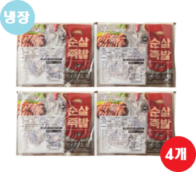 보승 순살족발 700g, 2개