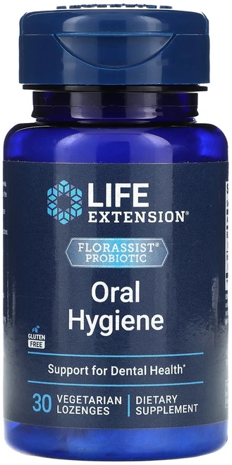 Life Extension FLORASSIST 구강 위생 베지 사탕 정제 30정, 1개 - 쿠팡
