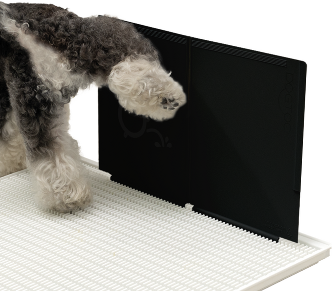 독톡 마킹수비대 배변판, 블랙, 1개