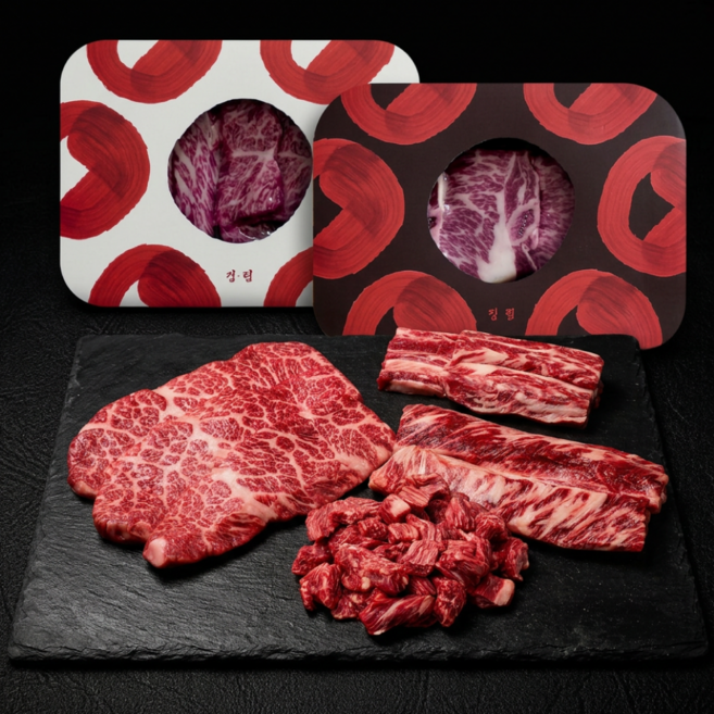 정립한우 1++ 한우구이용 선물세트, 1개, 800g