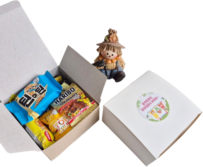 마미자리샵 간식꾸러미 과자 단체 간식 선물세트 10+1 증정, 10개, 설렘세트