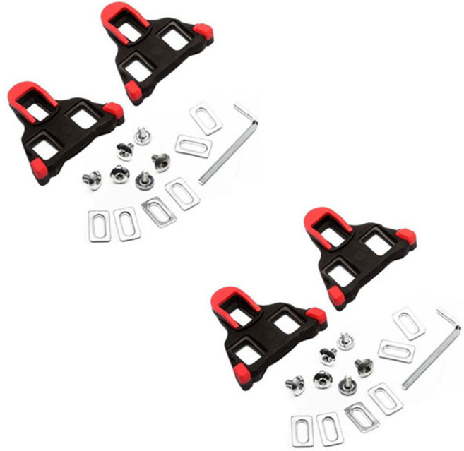 make speed 시마노 SPD계열 호환 로드클릿 1+1, 초보용(레드), 2개