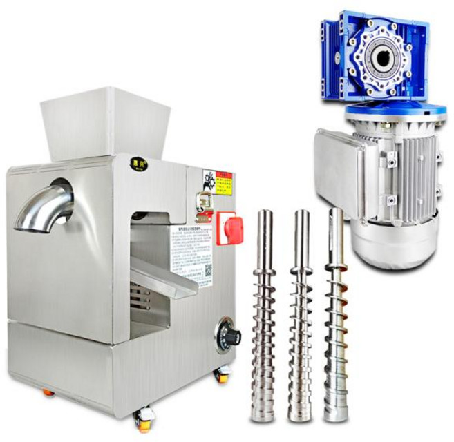 가정용 착유기 기름짜기 참기름 들깨기름 채유기계 스테인리스 스틸 오일 프레스 기계, JP, 13)110V