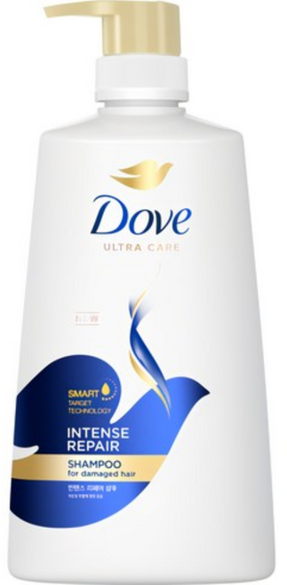 도브 인텐스 리페어 샴푸, 680ml, 2개