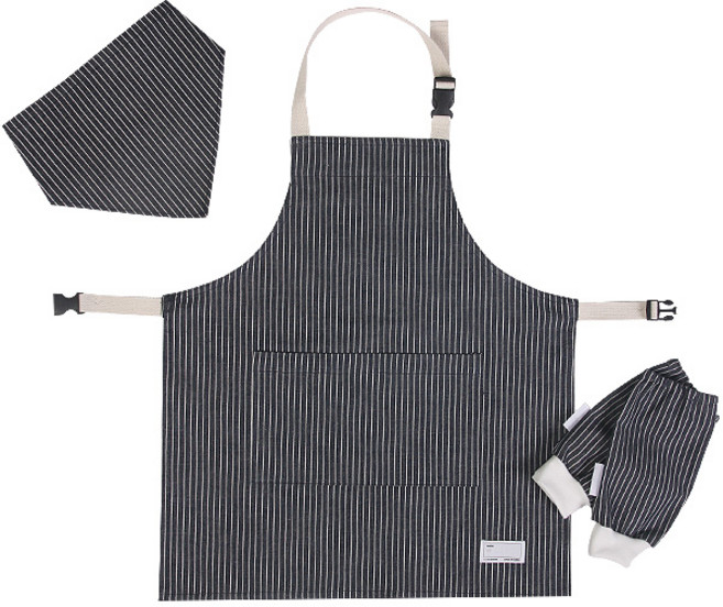 알맹 편리한 유아 아동 앞치마 세트 3종 어린이 미술앞치마 AMKIAP01