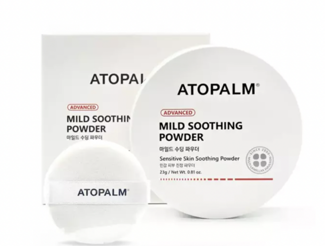 아토팜 마일드 수딩 파우더 23g/휴대용 베이비 파우다, 23g, 1개