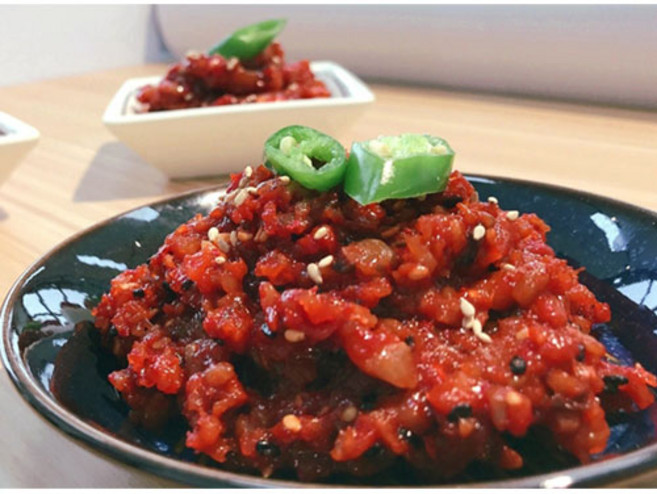 광천 토굴 새우젓 비빔오징어젓갈 300g~1kg 딸부자집, 1개, 1kg