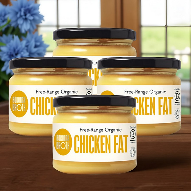 영국 버러 브로스 방목 닭고기 치킨 기름 라드 유 250g x4팩 오일