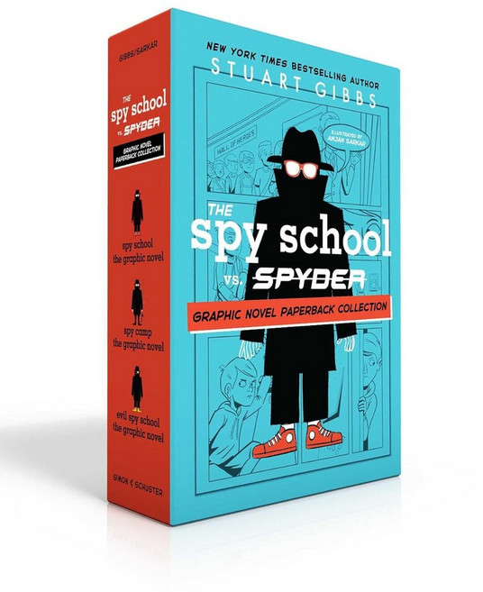 The Spy School vs. SPYDER Graphic Novel Paperback Collection Boxed Set: the Novel; Camp Evil, 기본