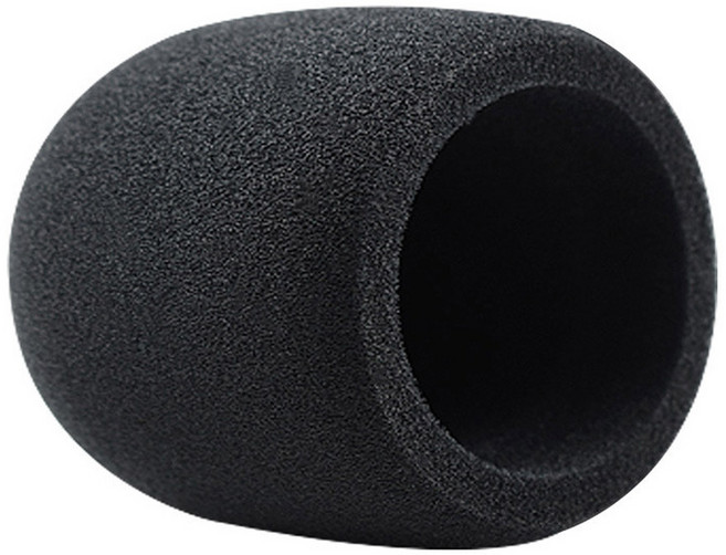 폼마이크 앞유리 오디오 테크니카 AT2020 AT2035 콘덴서 마이크-마이크용 팝 필터, Black, 01 Black