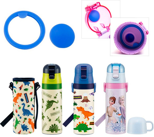 스케이터 원터치 (스텐)물통 고무패킹 뚜껑, A_3고무패킹((K)S(K)DC4:스텐470ml), 1개