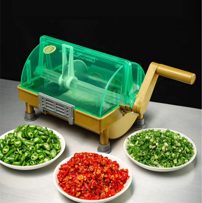 컷토리 채칼 업소용 야채 절단 채소 슬라이스 컷팅 커터 자르기 회전 편리한 간편 스마트, 2개, 그린