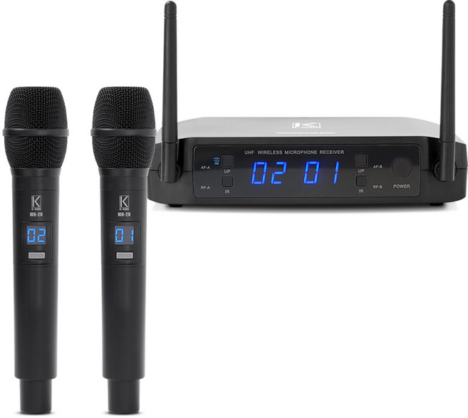 K-SORI FA49359 교회마이크 설교용마이크 노래반주마이크 연주용마이크 고주파마이크, MRX302HH