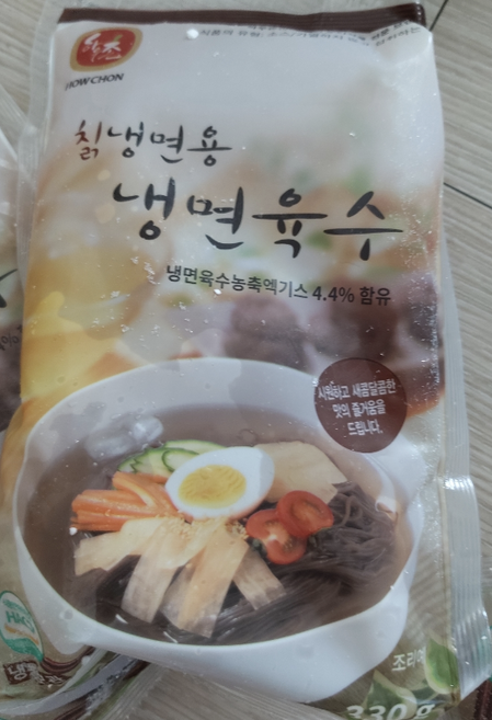 하우촌 칡냉면육수, 120개, 330g