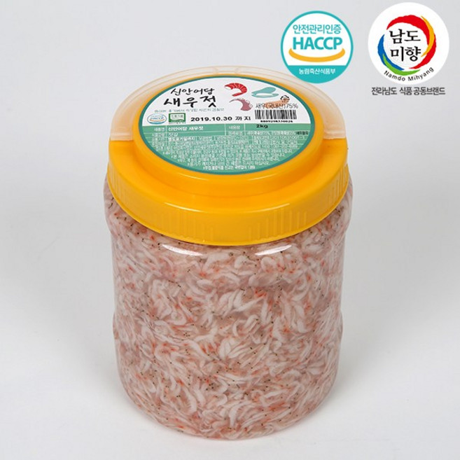 신안어담 새우젓 추젓 3.5Kg, 1개