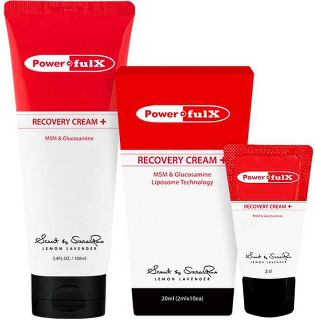 파워풀엑스 [파워풀엑스] 리커버리크림세트(100ml+20ml)/ 파워풀크림, 선택완료, 1개