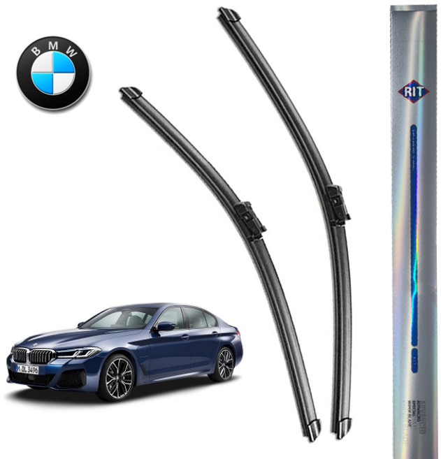 RIT BMW 올 뉴 5시리즈 2017년 3월~23년 06월 ( G30 G31 ) 와이퍼 전면 세트