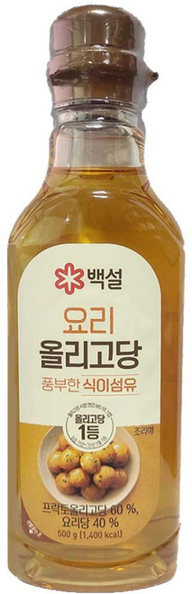 백설 요리 올리고당, 500g, 1개