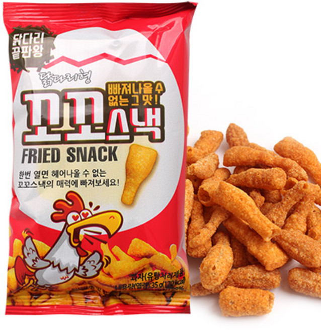 꼬꼬스낵 32gx20개/닭다리형 닭다리 과자 스낵 인간사료, 32g, 20개