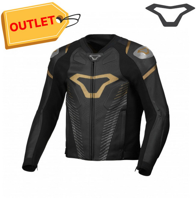 (아울렛 상품) 마크나 Tronniq Jacket 트로니크 자켓 Black/Gold 1667585, 54, Black Gold
