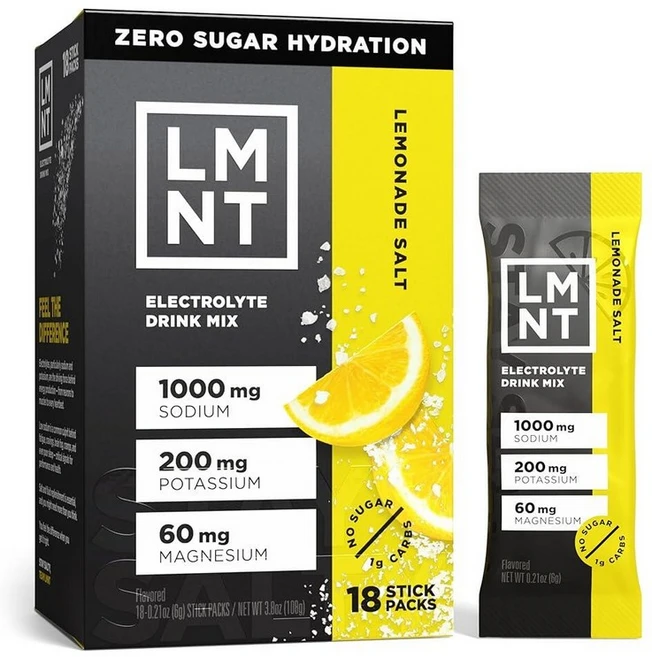 Drink LMNT 무설탕 전해질 - 버라이어티 팩 | 음료 믹스 12개입, 18 Count, 18 Count - 쿠팡