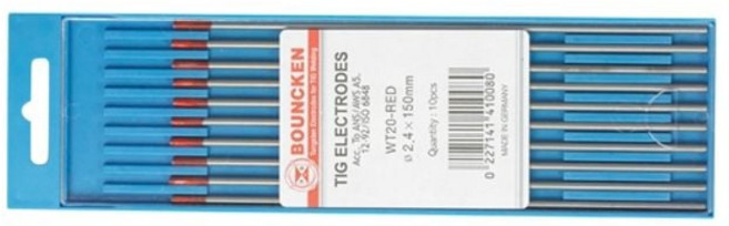 10개입 통 WT20 3.2x150mm 토륨 텅스텐봉 SG-5DP07-6756