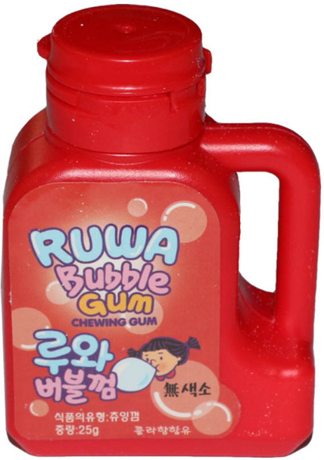 루와버블껌 25g 콜라맛 가루풍선껌, 1개